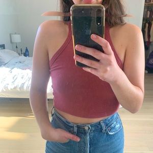 Crop Halter Top